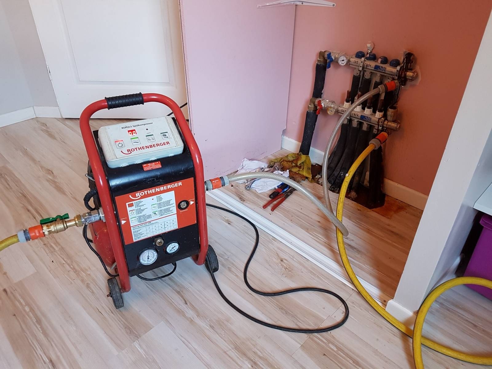 Büyükbakkalköy Vaillant Hermetik Şofben Petek Temizliği